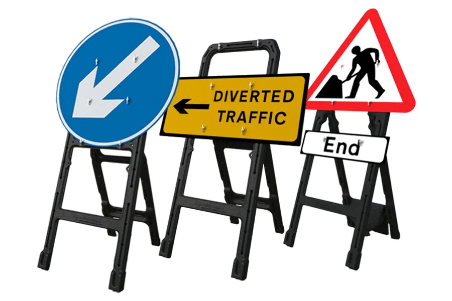 Verkehrszeichenrahmen