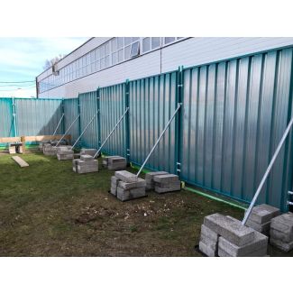 Temporary Fencing Wind Ballast System