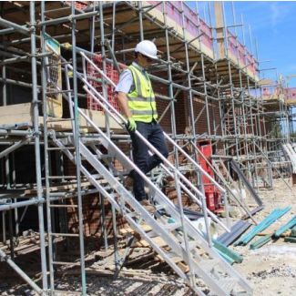 Aluminium Temporary Stairway