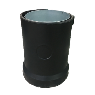 Offener Abfallsammler 120L