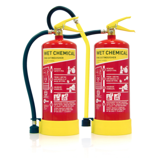 Nasschemischer Feuerlöscher für Küchen