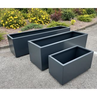 Powder Coated Rectangular Planter