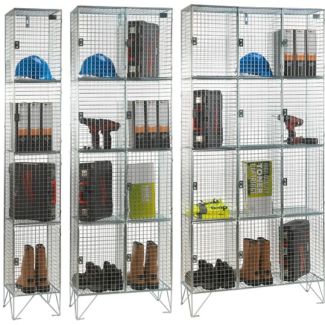 Mesh Site Storage Lockers