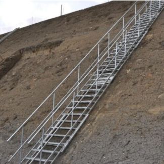 Embankment Temporary Stairs