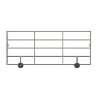 Mobiler Viehzaun mit Rädern