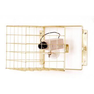 CCTV-Kameraschutzgitter mit Scharnier