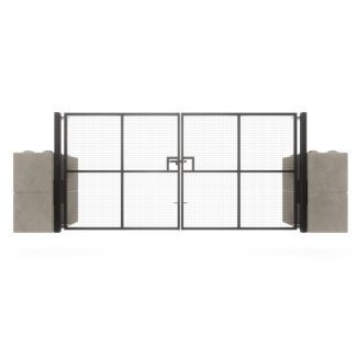 Tor für Schwerlastfahrzeuge mit Einzelplattengeflecht (OG4)