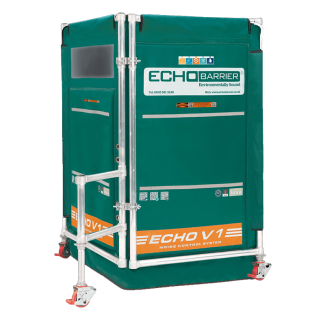 Mobiler Faltbarer Schallschutz