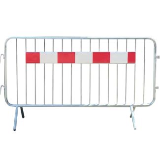 Fixed Leg Barrier Hi Vis Reflective