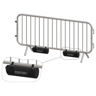 Sandgefüllte Ballastgewichte für Barrieren