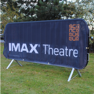 Printed Crowd Barrier Covers
