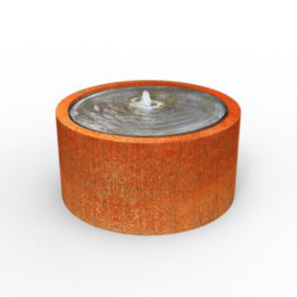 Runder Garten-Wassertisch – 1000 mm x 1000 mm x 400 mm