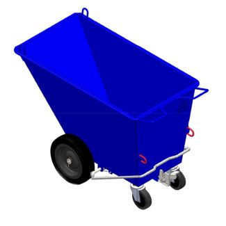 Bauschutt-Muldenwagen