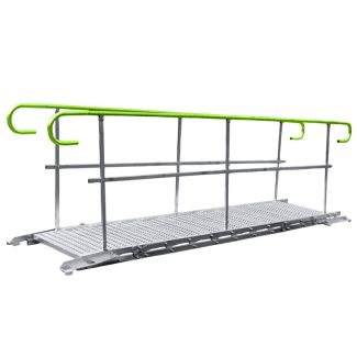 Temporäre Baustellenbrücke