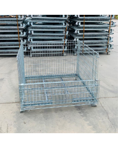 Collapsible Wire Mesh Pallet Cage
