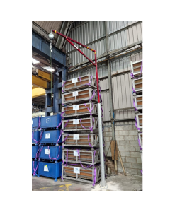 Mobiles Sicherheitssystem für Höhenarbeiten