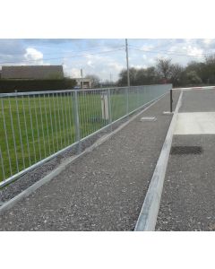 Full Height Pedestrian Guardrail