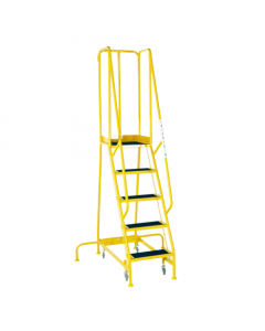 Federbelastete Lagerzugangstreppe