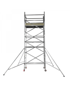 Mobiler Aluminium-Gerüstturm für Innen- und Außenbereich