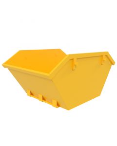 4 Yard Mini-Container - Offener Kettenlift - Gelb