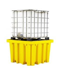 Single IBC Spill Containment Pallet With Grid