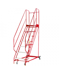 Robuste Premium-Treppenstufen Rot