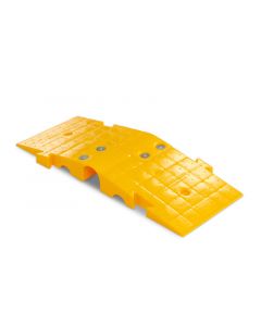 Temporäre Rampe für Baumaschinengeräte