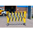 Black & Yellow Titan Expandable Safety Barrier
