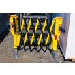 Black & Yellow Expandable Barrier