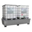 Galvanised Steel IBC Spill Pallet