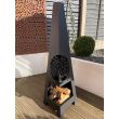 Laser Cut Steel Garden Chiminea