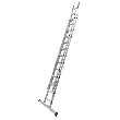 Aluminium Double Extension Ladder from Hermeq.