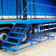 Side Access Trailer Steps 3000 mm