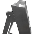 Aluminium Builders Stepladder top close up