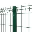 V Mesh Fence Concrete Block