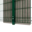 Concrete Block V Mesh Fencing