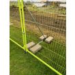 Painted Temporary Fence Panels