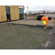 Ground Reinforcement Grid being layed
