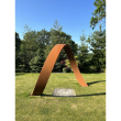 Corten Steel Moongate