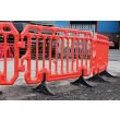 Plastic Orange Safety Barrier