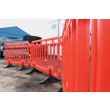 Orange Crowd Barriers