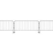 Loose-Leg Steel Pedestrian Barriers
