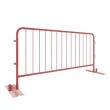 Red Loose-Leg Crowd Barrier