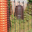 Orange Mesh Fence
