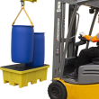 Spill Pallet with Forklift Access
