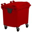 Red 4 Wheeled Bin