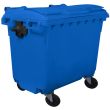 Blue 660 Litre Wheelie Bin