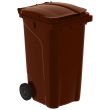 Wheelie Bin 240 Litre Brown