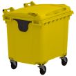 Yellow 4 Wheelie Bin