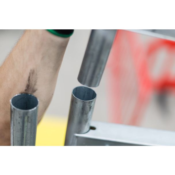 3m steel site hoarding